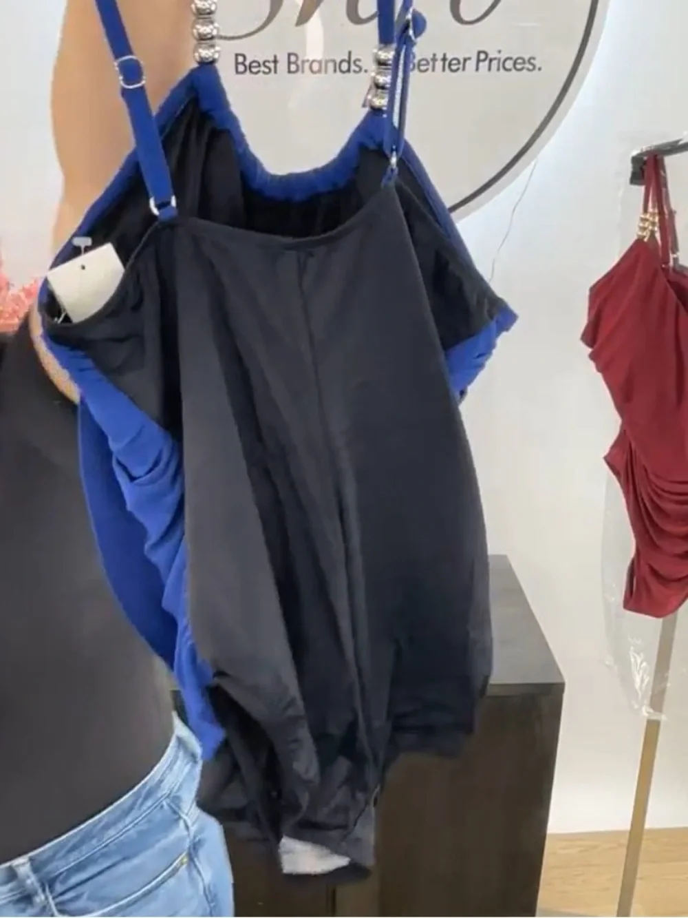 NWT Magicsuit Solid ultramarine   Colorblock Lisa One Piece Swimsuit Size 12